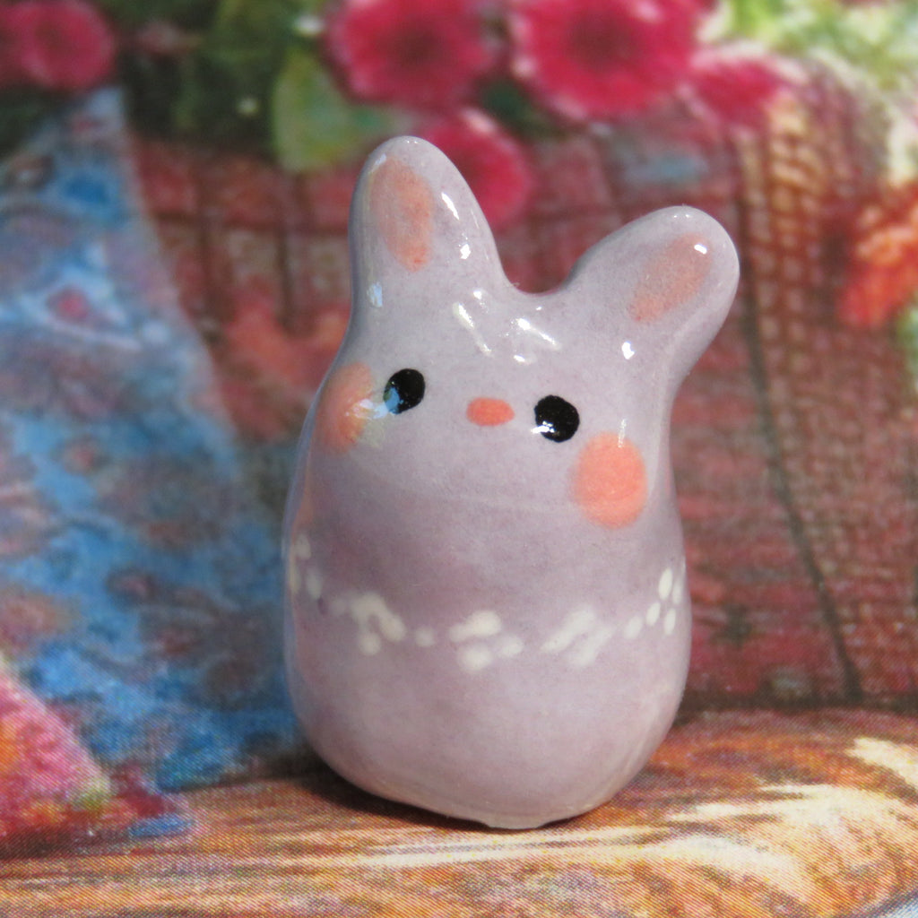 Purple Blossoms Bunny