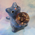 Glowing Orb Kitty - Rose