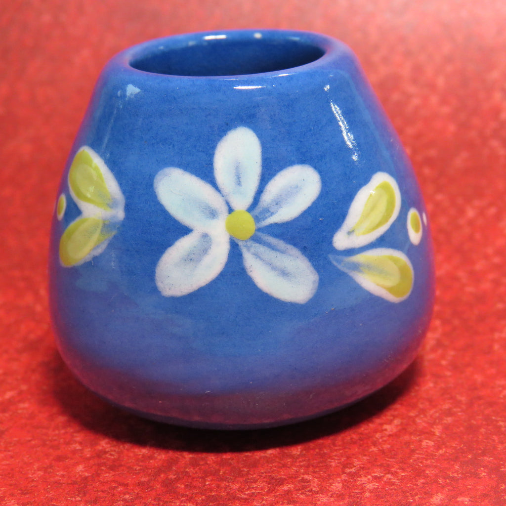 Mini Blue Blossom Vase