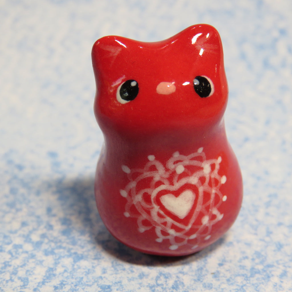 Lace Heart Kitty
