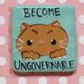 Determined Kitty Magnet