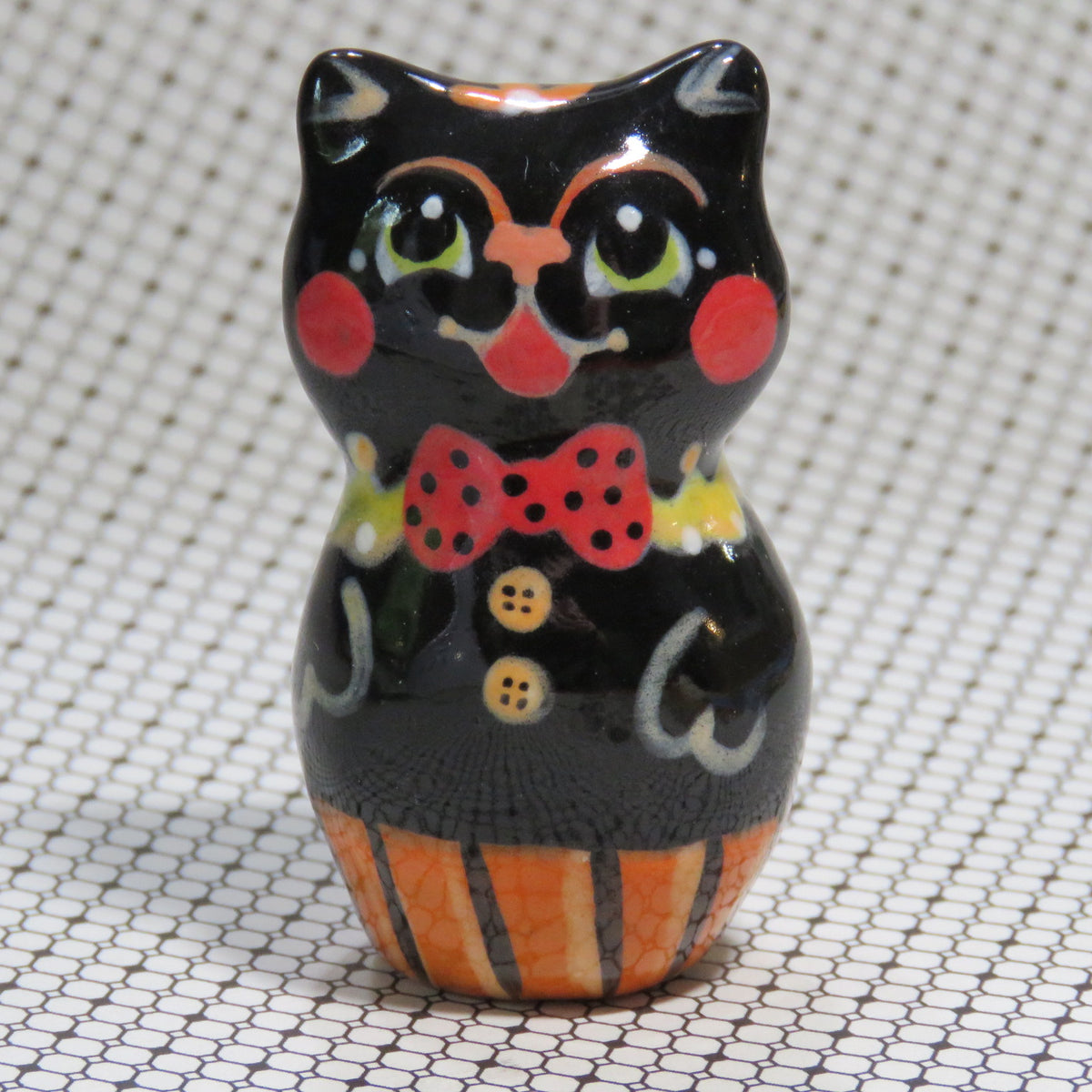 Retro Razzles the Party Cat - Larger piece